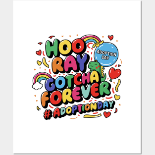 Gotcha Forever Gotcha Day Dinosaur Girls Boys Kids Toddler Posters and Art